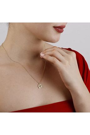 گردنبند طلا طلائی زنانه 14 عیار Siora Jewelry - کد 906416354