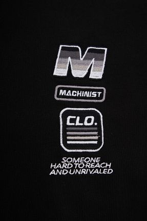 تیشرت طوسی مردانه اورسایز Machinist - کد 918382494