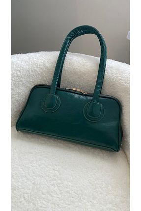 کیف دوشی سبز زنانه چرم مصنوعی MODA - کد 899776570