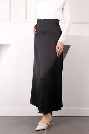 دامن حجاب مشکی زنانه کلوش İmajButik - کد 918371393