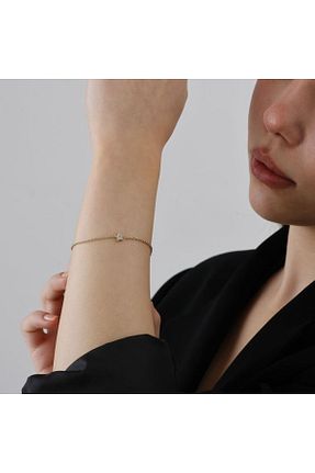 دستبند طلا طلائی زنانه 14 عیار Siora Jewelry - کد 906410339