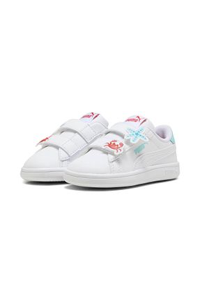 کفش اسنیکر سفید زنانه بند دار Puma - کد 891319550