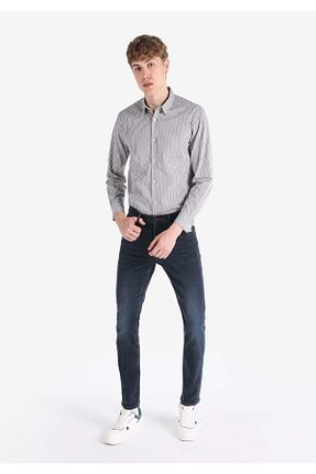 شلوار آبی مردانه پنبه ای Colin’s - کد 751153445