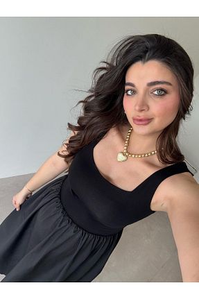لباس مشکی بافتنی Bade Butik - کد 919771391