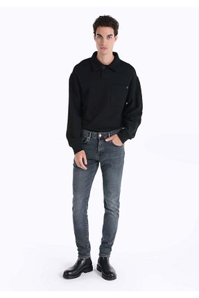 شلوار طوسی مردانه پنبه ای Colin’s - کد 760868521