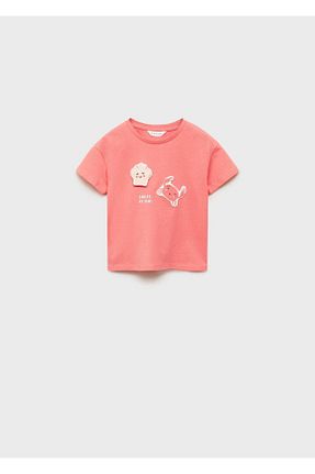 تیشرت قرمز بچه گانه رگولار MANGO Baby - کد 919780303