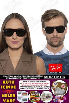 عینک آفتابی مشکی زنانه 54 Ray-Ban - کد 919761603