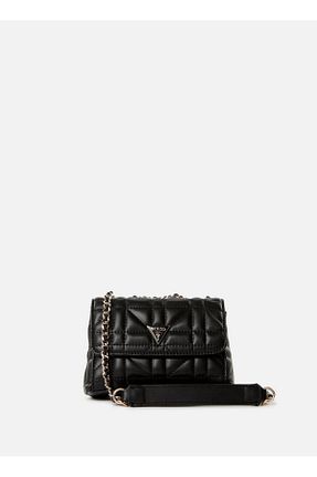 کیف دوشی مشکی زنانه Guess - کد 919782985
