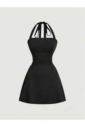 لباس مشکی زنانه بافتنی Dressco - کد 855348148