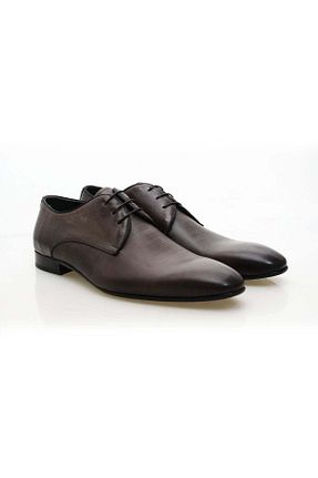 کفش کلاسیک طوسی مردانه پاشنه کوتاه (1 - 4 سانتی متر) Butik - کد 919808095