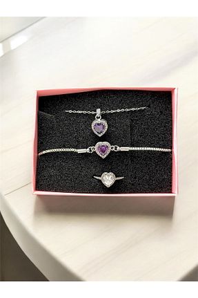 ست استیل بنفش زنانه استیل (فولاد) ACQUA BELLA - کد 919828740
