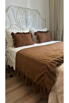 روتختی دونفره قهوه ای 100 x 240 SEPETLESENE ONLİNE STORE - کد 919840002
