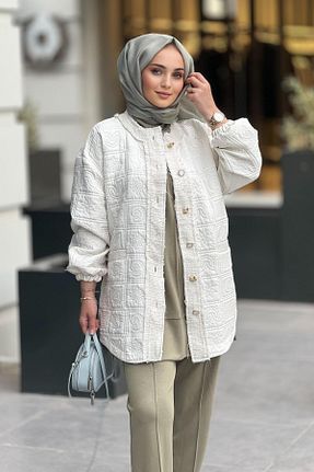 کت نباتی زنانه بدون جیب Ghisa - کد 866829343