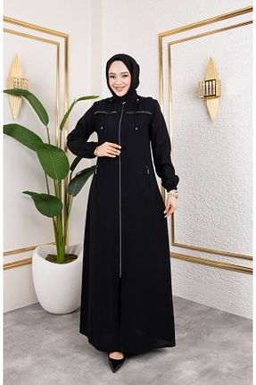 کلاه و ابایا مشکی زنانه پنبه پلی استر Butik - کد 919869955