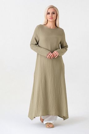 تونیک حجاب سبز زنانه %100 پنبه Fashion Showcase - کد 920885471