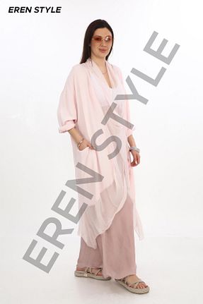 بلوز صورتی زنانه ساده EREN STYLE - کد 919907476