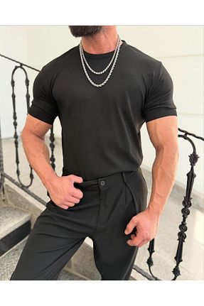 پلیور مشکی مردانه اسلیم فیت Seha mens - کد 919920907