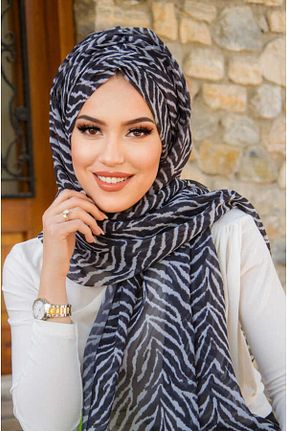 کلاه شنای حجاب مشکی زنانه Aişe Tesettür - کد 919921767