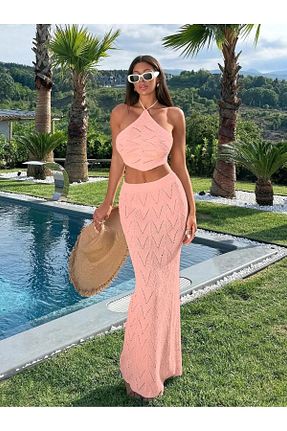 ست بالاتنه و پائین تنه نباتی زنانه تریکو Puella - کد 919934911