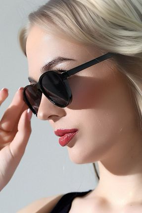 عینک آفتابی مشکی زنانه 54 MACERATİ - کد 919938139