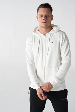 سوئیشرت سفید مردانه ساده hummel - کد 800855942