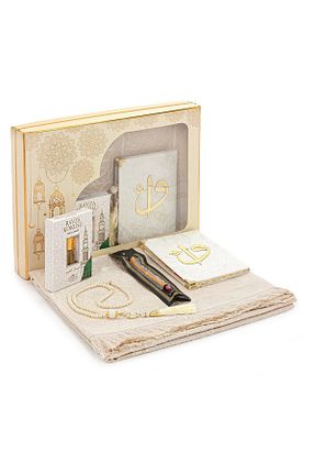 سجاده بژ پنبه ای ihvanonline - کد 919955622