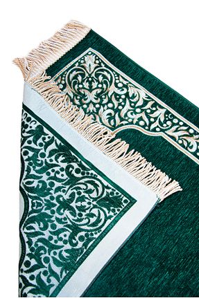 سجاده سبز پنبه ای ihvanonline - کد 921347189