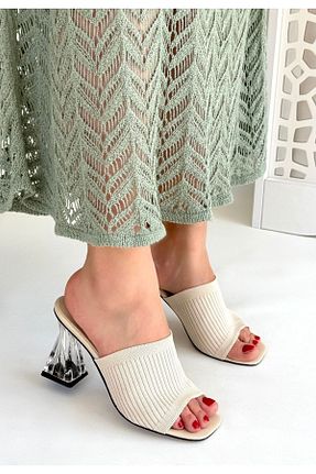 دمپائی بژ زنانه پاشنه تخت Erbilden - کد 737695107