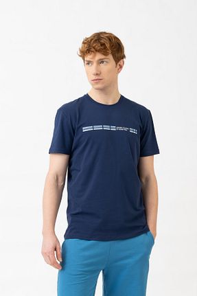 تیشرت سرمه ای مردانه رگولار United Colors of Benetton - کد 833286581
