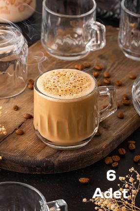 فنجان چای سفید شیشه Porsima - کد 919757115