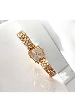 ساعت مچی طلائی زنانه استل (فولاد) naaksesuar - کد 920000775