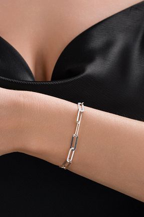 دستبند نقره زنانه 925 عیار Tmt Silver - کد 920042747
