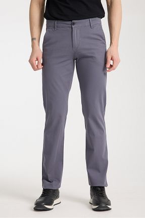 شلوار طوسی مردانه پنبه ای muzzo jeans - کد 920039343