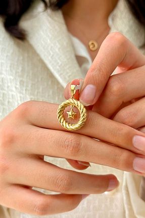 گردنبند طلا رنگی زنانه 14 عیار SEYHAN KUYUMCULUK - کد 921087454