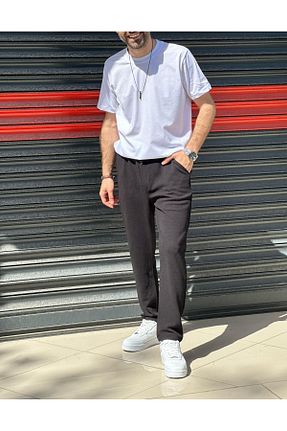 ست بالاتنه و پائین تنه مشکی مردانه بافت DWN WEAR - کد 920045276