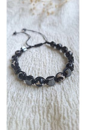 دستبند جواهر رنگی مردانه سنگ طبیعی Ata Aura - کد 920054522