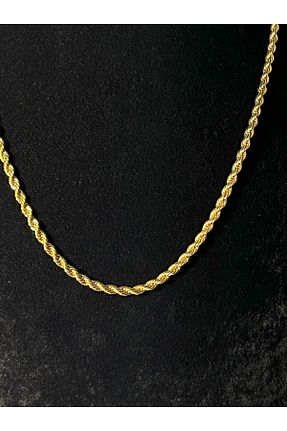 گردنبند استیل ( فولاد ) طلائی استیل (فولاد) CEY ACCESSORY - کد 920059961