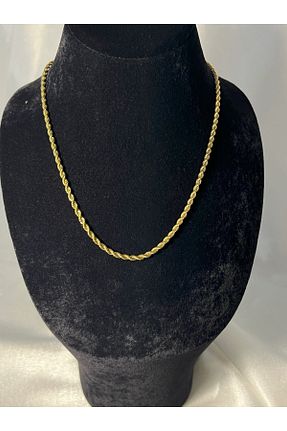 گردنبند استیل ( فولاد ) طلائی استیل (فولاد) CEY ACCESSORY - کد 920059961