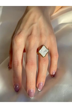 انگشتر استیل (فولاد) سفید استیل (فولاد) JEWELRY - کد 920066431