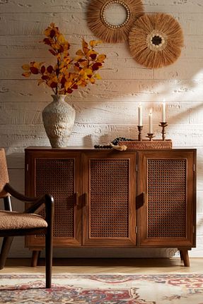 کنسول قهوه ای چوب ŞafakMobilya - کد 920072512