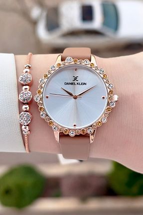 ساعت مچی متالیک زنانه 36 میلی متر Daniel Klein - کد 919971502