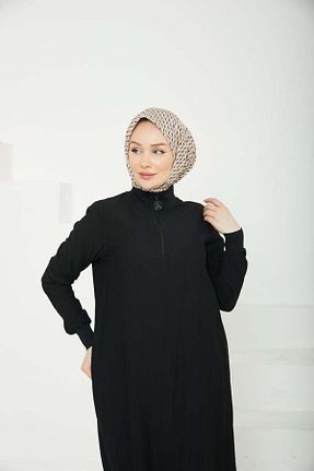 تونیک حجاب مشکی زنانه ویسکون Armine - کد 920482972