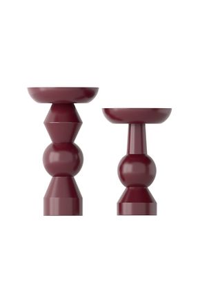 میز عسلی زرشکی چوب mw morewooddesign - کد 920100242