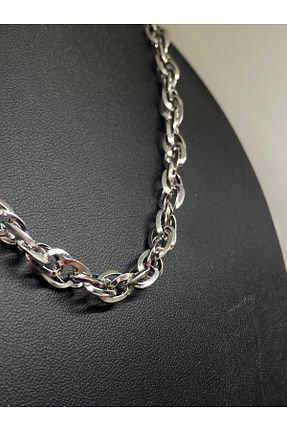 گردنبند استیل ( فولاد ) زنانه استیل ضد زنگ URAS BAG - کد 920100996