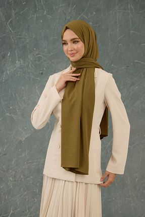 شال رنگی زنانه پنبه ای İpekhan - کد 920145956