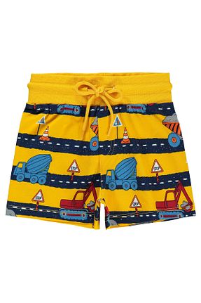 شلوارک و برمودا زرد بچه گانه رگولار Civil Boys - کد 822902422