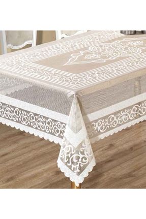 رومیزی بژ پلی استر WENESSİ - کد 96988136