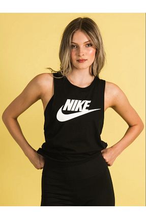 رکابی اسپرت مشکی زنانه پنبه ای Nike - کد 920291541