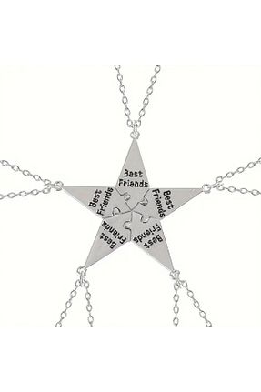 گردنبند جواهر طوسی زنانه Yıldız Accessory - کد 920298973