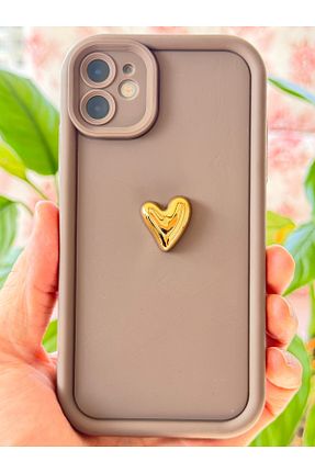 کاور و قاب قهوه ای iPhone 11 Fibaks - کد 920287674
